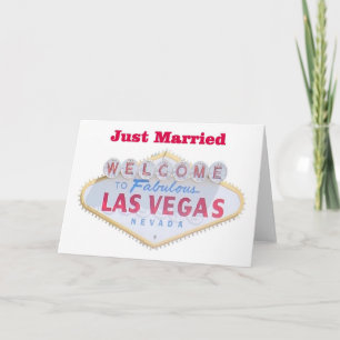 Cartões de Recem casados Las Vegas