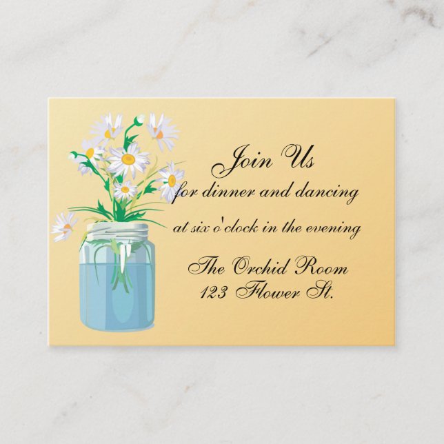 Cartões de Recepção das Estrelas de Verão (Frente)