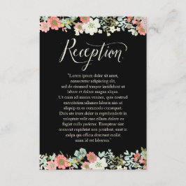 Cartões de Recepção de Casamento com Bordas de Jar