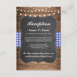 Cartões de Recepção de casamento russa para buraco