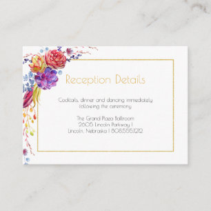 Cartões de Recepção para Suculentes de Outono