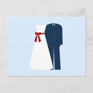 Cartões de Resposta de Casamento Militar