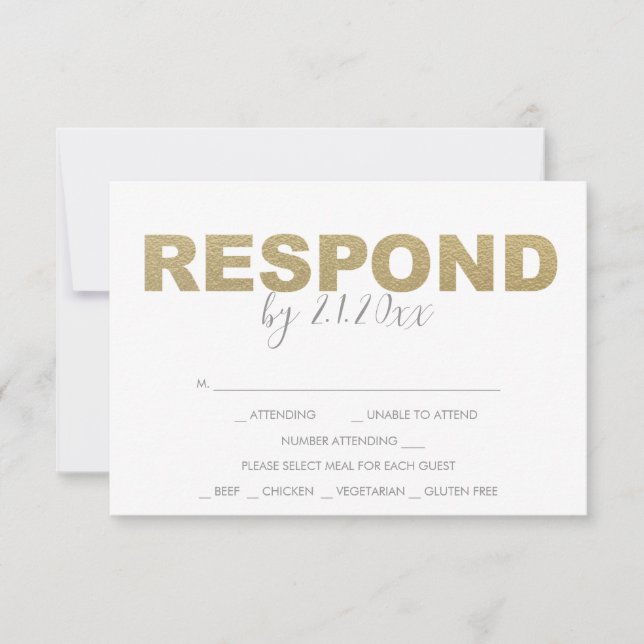 Cartões de Resposta RSVP de Tema do Dia dos Namora (Frente)