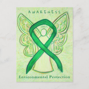 Cartões de Ribbons de Conscientização sobre Proteç