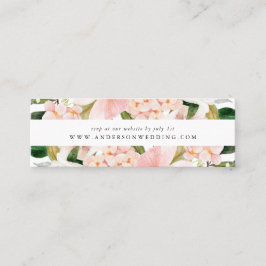 Cartões de RSVP Florais Spring Blush para Casament