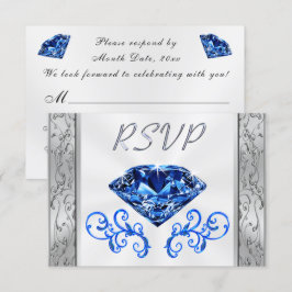 Cartões de RSVP para Aniversário de Casamento de 6