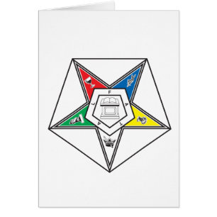 Cartões de Saudação com Emblema da Ordem da Estrel