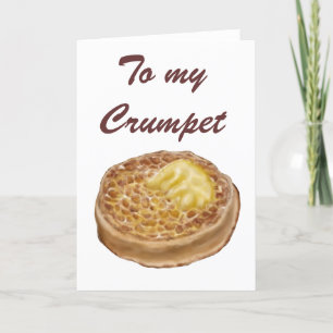 cartões de saudação Crumpet