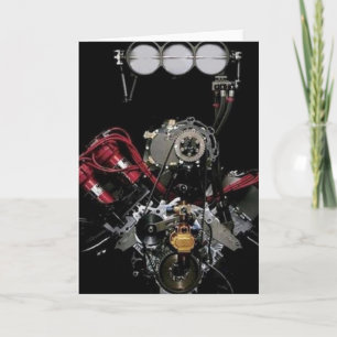 Cartões de saudação da cabeça de engrenagens