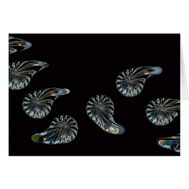 Cartões De Saudação Da Coleção De Cristais Irlande (Frente Horizontal)