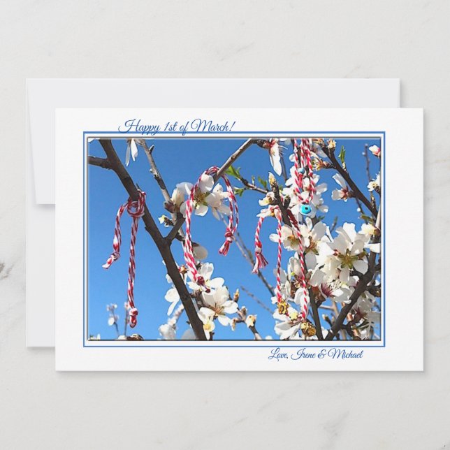 Cartões de saudação de 11 de março (Frente)