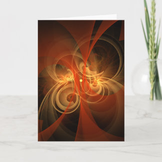 Cartões de saudação de Abstrato de Arte Mágica da