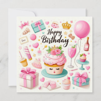 Cartões de saudação de aniversário