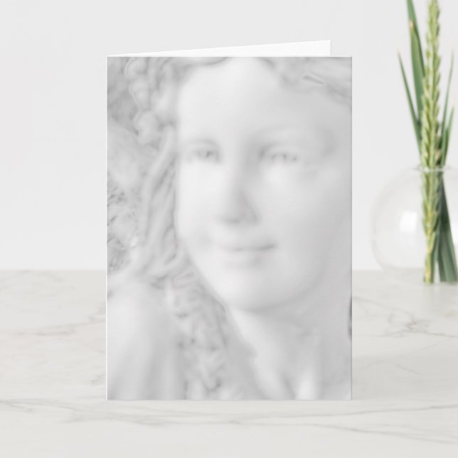 Cartões de saudação de anjo (Frente)