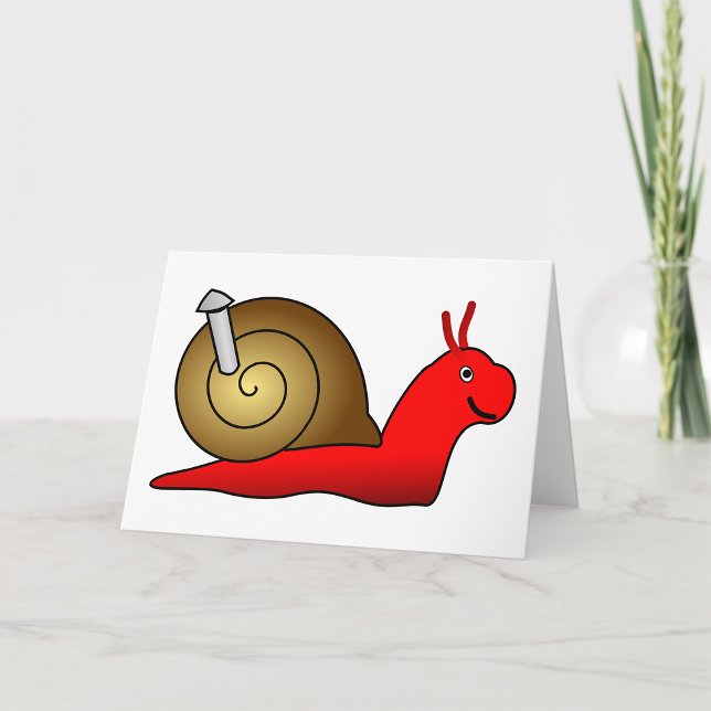 Cartões de saudação de caracol (Criador carregado)