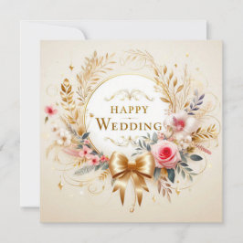 Cartões de Saudação de Casamento Feliz