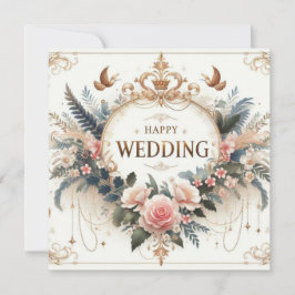 Cartões de Saudação de Casamento Feliz