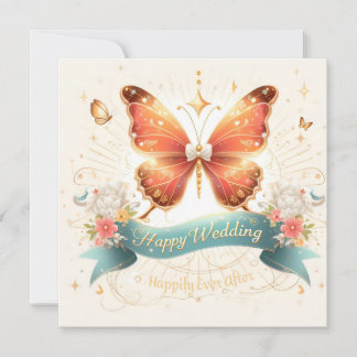 Cartões de Saudação de Casamento Feliz