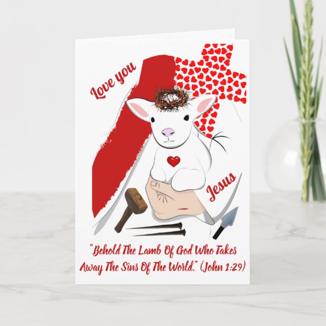 Cartões De Saudação De Deus (Frente)