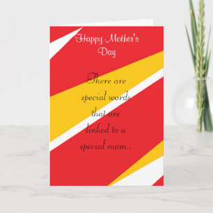 Cartões de saudação de Dia de as mães geral