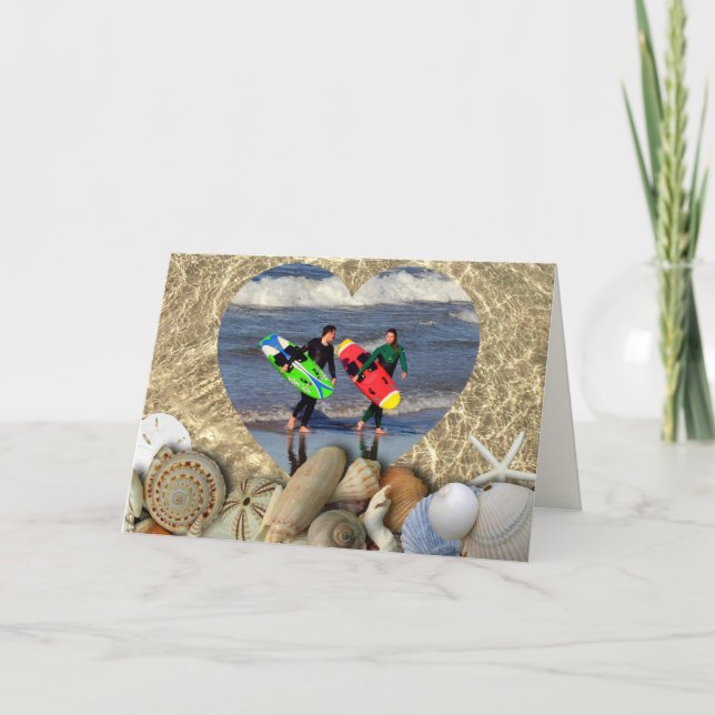 Cartões de Saudação de Foto de Natal Dobrada (Frente)