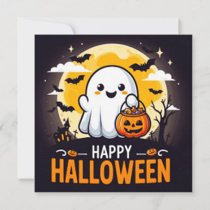 Cartões de saudação de Halloween