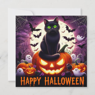 Cartões de saudação de Halloween