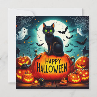 Cartões de saudação de Halloween