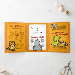 Cartões de Saudação de Hippo Quebra-cabeça de Wild