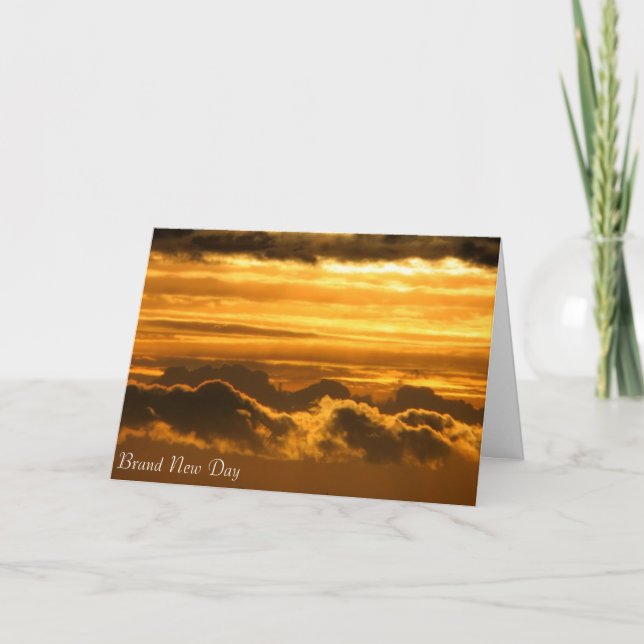 Cartões de saudação de imagens sunrise (Frente)