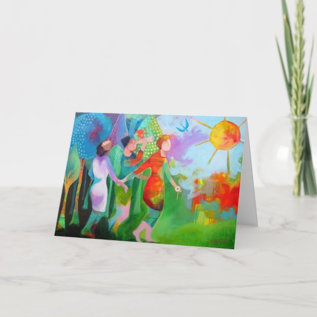 Cartões de saudação de irmandade (Frente)