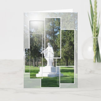 Cartões de Saudação de Jesus Mosaico Ocasionalment