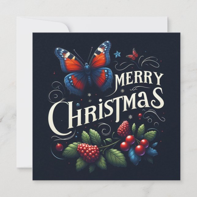 Cartões de Saudação de Natal. (Frente)