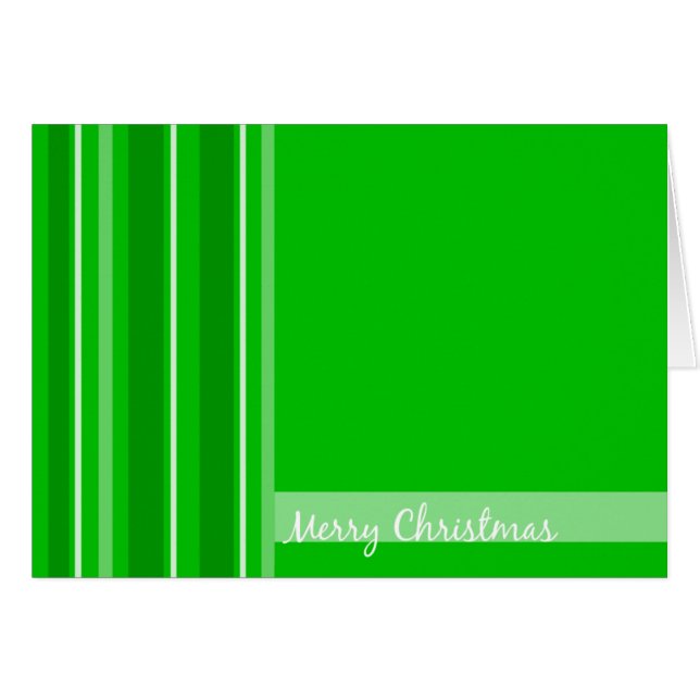 Cartões de saudação de Natal (Frente Horizontal)