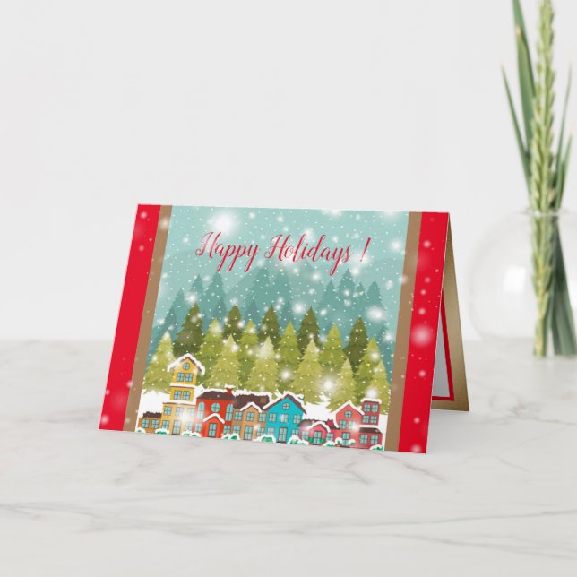 Cartões de saudação de Natal (Frente)