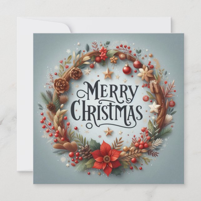 Cartões de saudação de Natal (Frente)