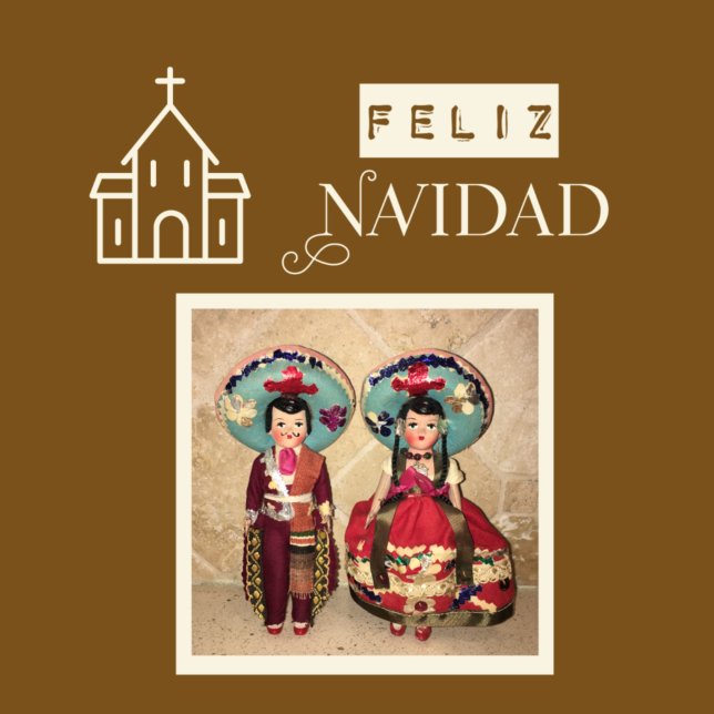 Cartões de saudação de Natal Feliz Navidad (Criador carregado)