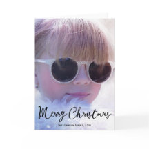 Cartões de saudação de Natal personalizados