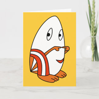 Cartões de saudação de personagem de desenho anima