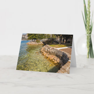 Cartões de saudação do Lago Garda