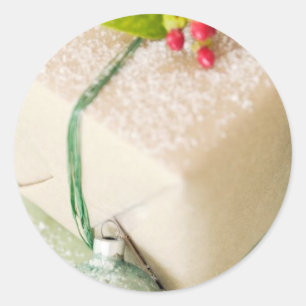 Cartões de saudação e adesivos para presentes em n