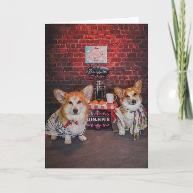 Cartões de saudação e bumbles (Frente)