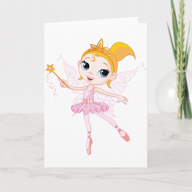 Cartões de saudação Fairy Ballerina (Criador carregado)