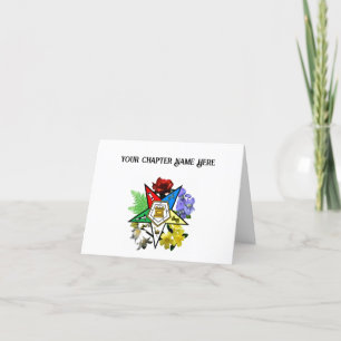 Cartões de Saudação OES Personalizados