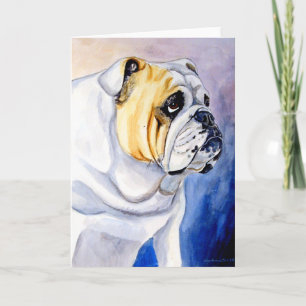 Cartões de saudação para Buldog
