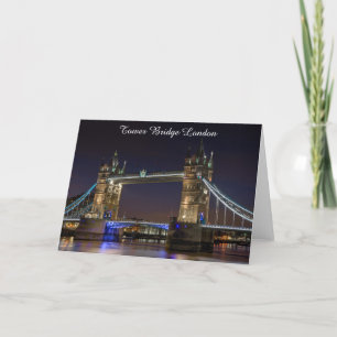 Cartões de Saudação - Ponte da Torre Londres