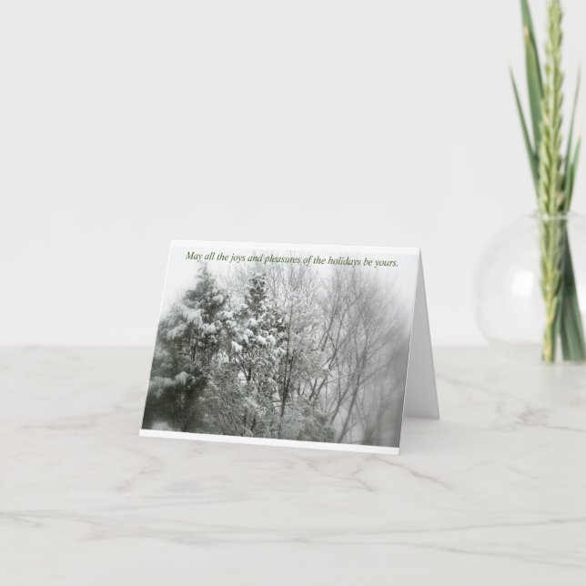 Cartões de saudações dobrados (Frente)