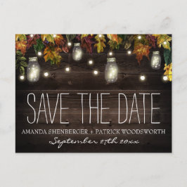 Cartões de Save the Date de Casamento com Jarra de