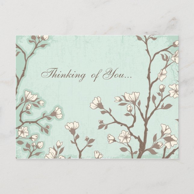 Cartões de simpatia para o jardim (Frente)