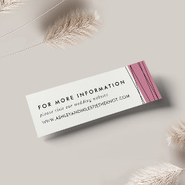 Cartões de Sites de Casamento de Linhagem | Marsal